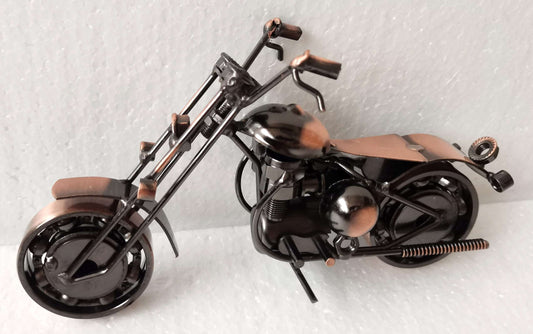 Steampunk Motorbike Ironhead Copper