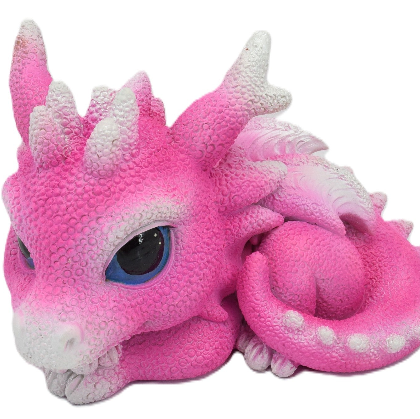 Cute Purple Resting Dragon