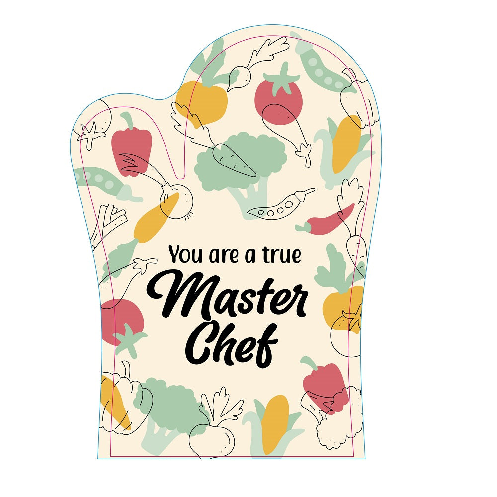 You are a True Masterchef Oven Glove