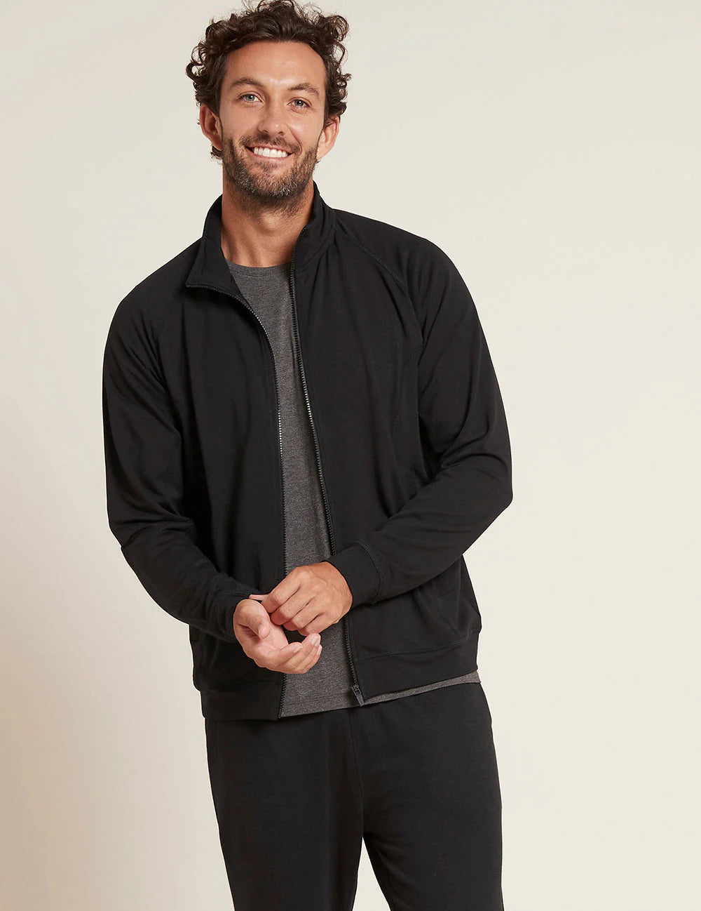 BOODY Men's Lightweight Zip-Up Sweatshirt