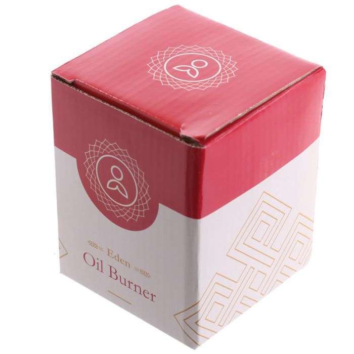 Ceramic Oil Burner Petal Cut/Out 10.5cm