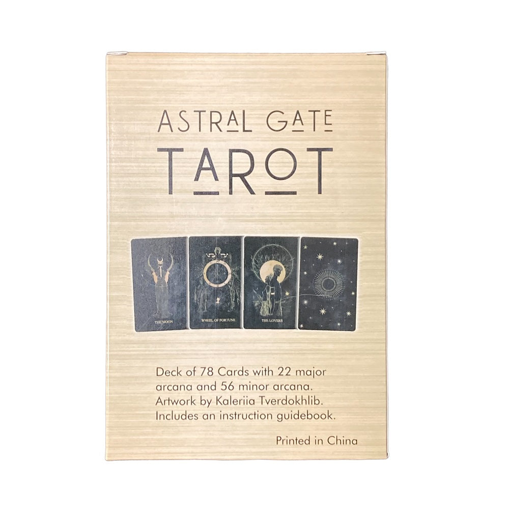 Astral Gate Tarot Deck With Guidebook