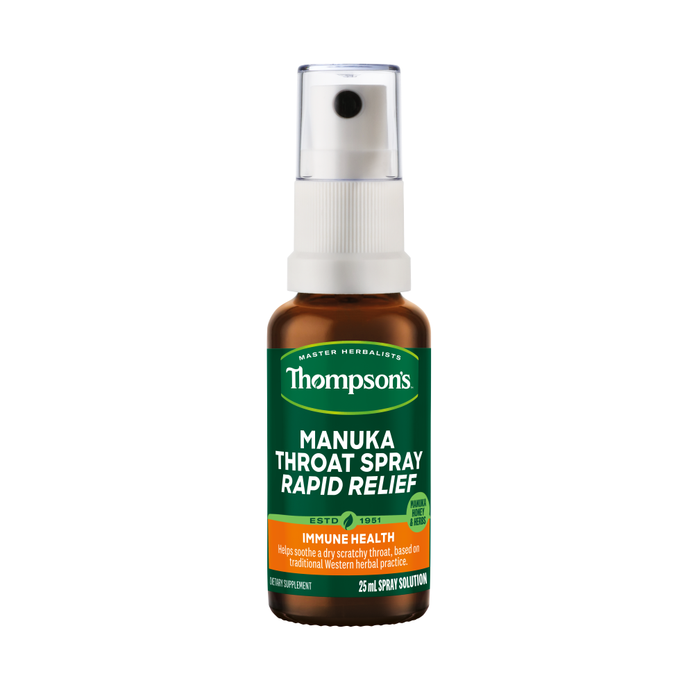 Thompson's Manuka Throat Spray Rapid Relief 25ml