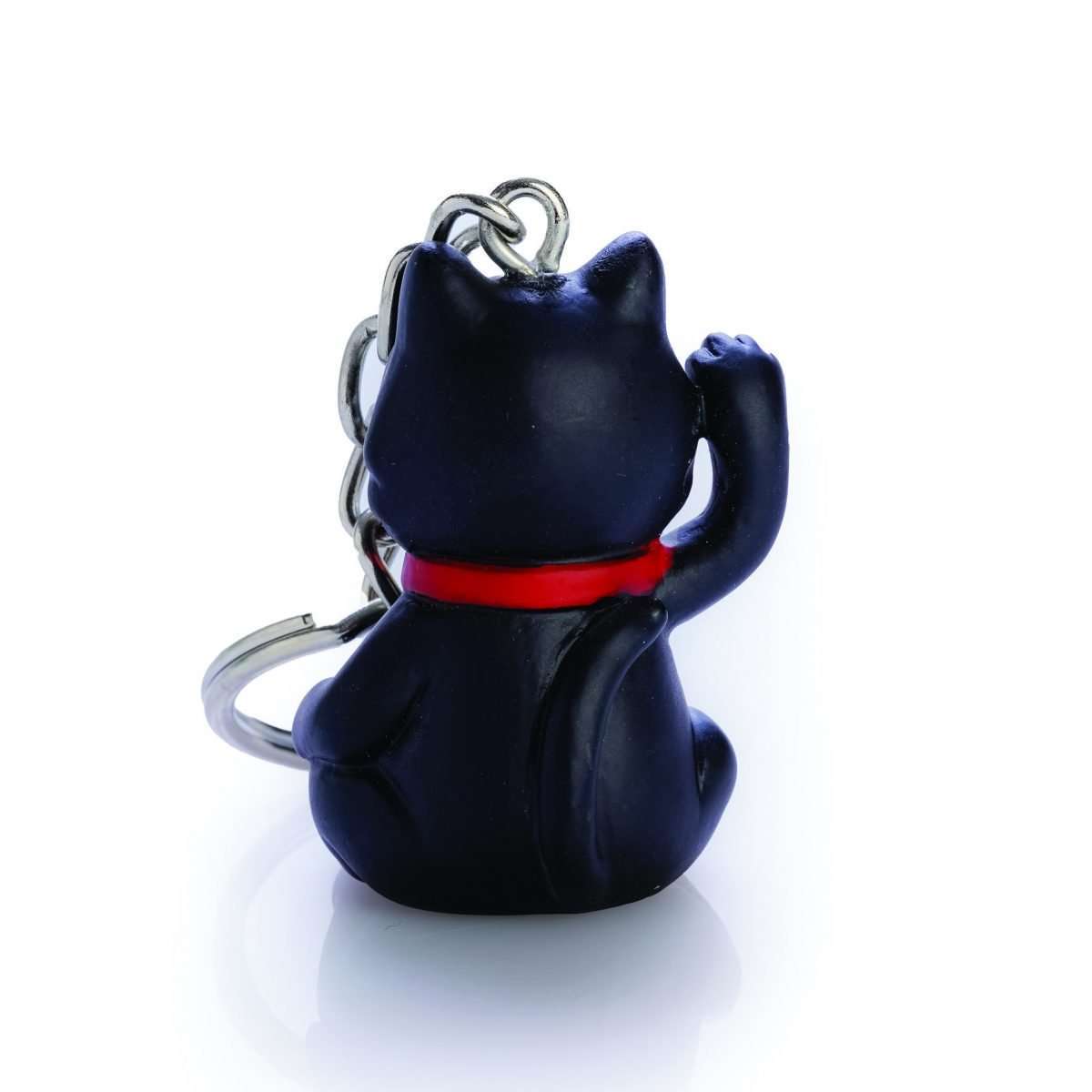 Keychain Black Cat Pentacle