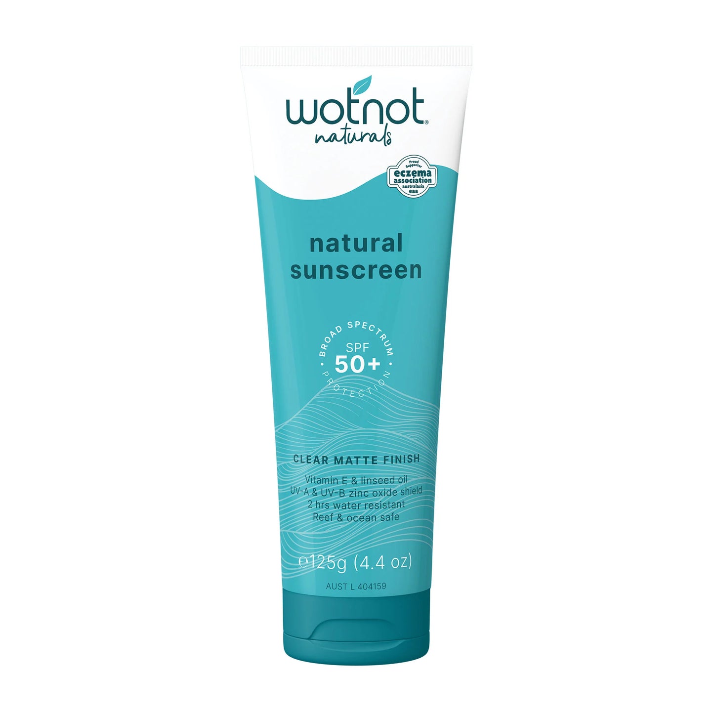 Wotnot 50 SPF Natural Sunscreen 125g