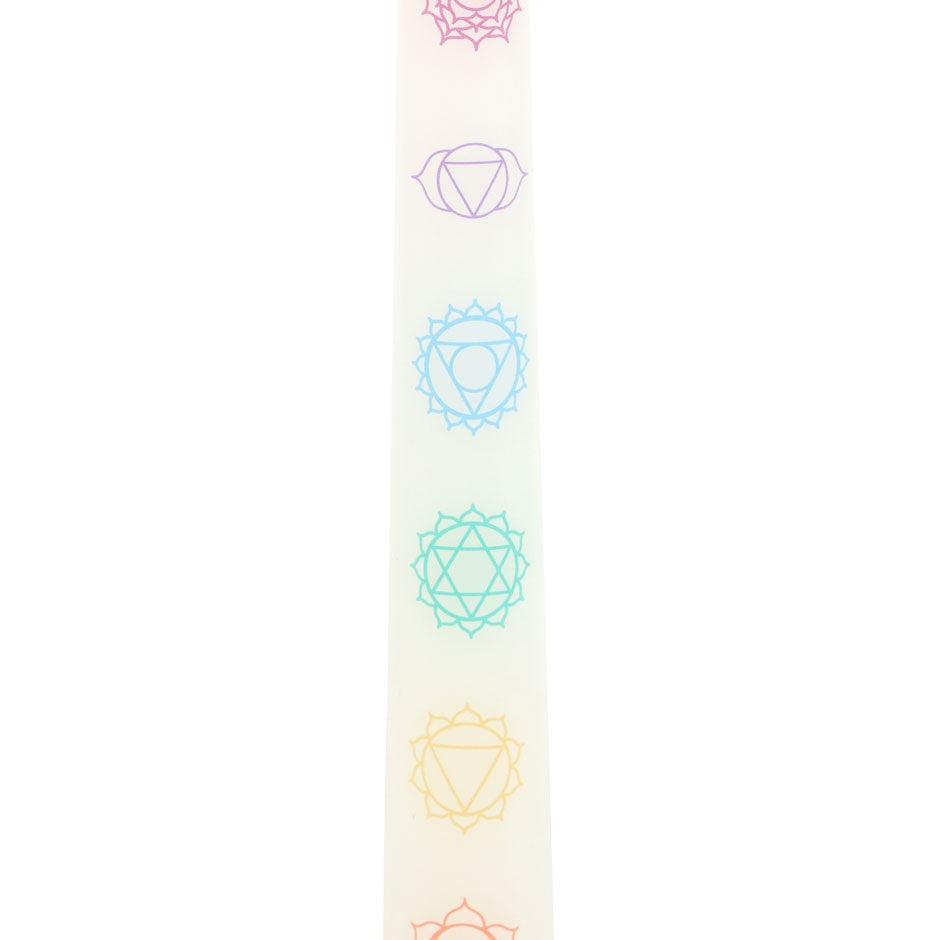 White Chakra Dinner Candles (3)