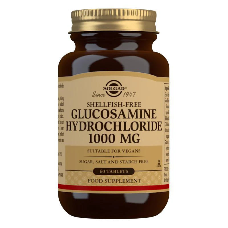 Solgar Glucosamine Hydrochloride 1000 mg 60 Tablets