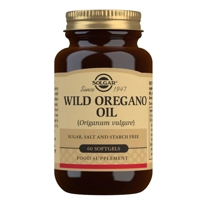 Solgar Wild Oregano Oil 60 Softgels