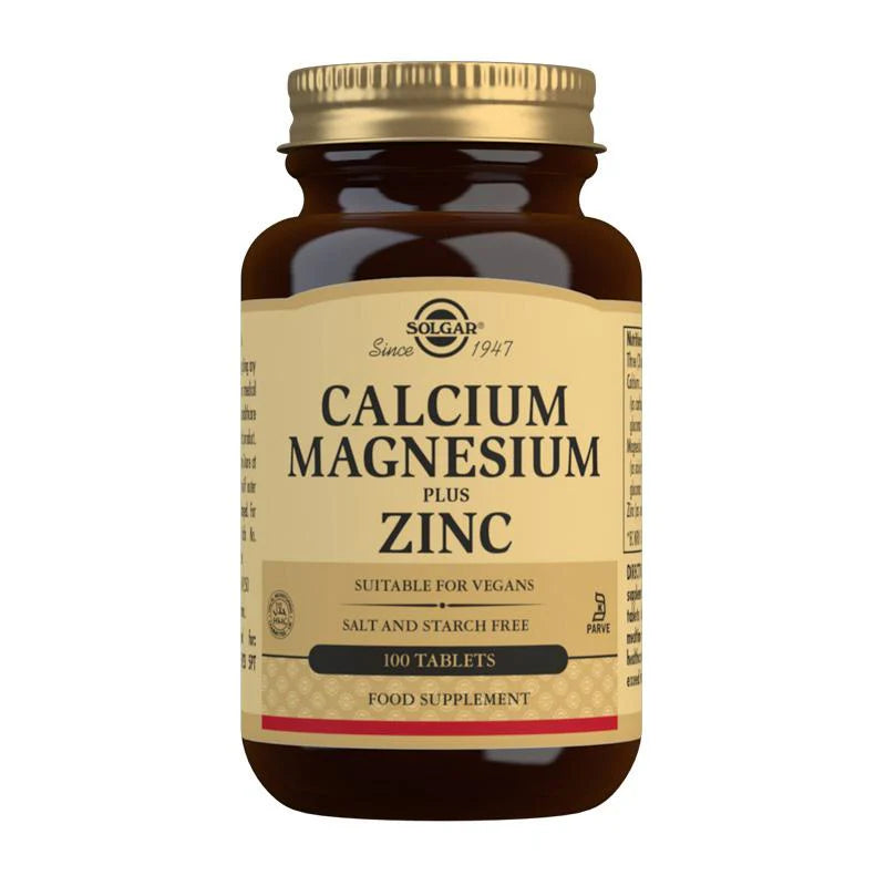 Solgar Calcium Magnesium Plus Zinc