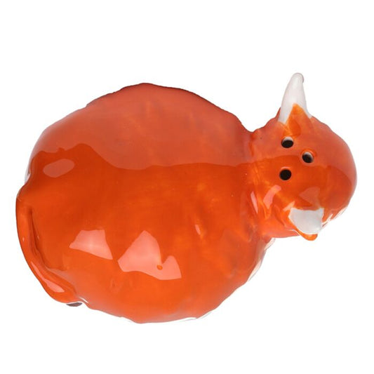 Highland Cow Ceramic Salt & Pepper Set
