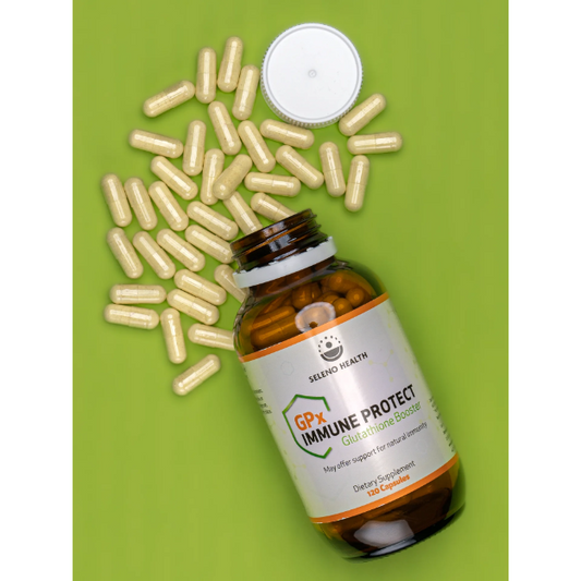 Seleno GPX Immune Protect®120 Caps The ultimate supplement for specific immune protection. Ideal for chronic inflammation, infection prevention and recovery.