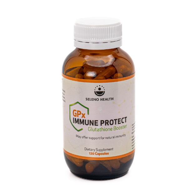 Seleno GPX Immune Protect®120 Caps The ultimate supplement for specific immune protection. Ideal for chronic inflammation, infection prevention and recovery.