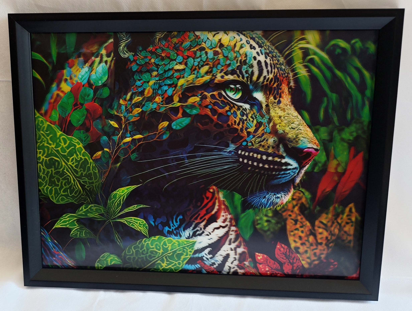 3D Art Polka Dotted Panther 30x40CM
