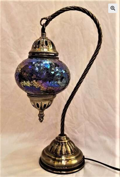 Turkish Mosaic Lamp- Swan Neck TL28