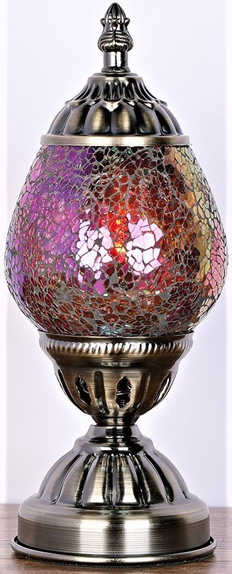 Turkish Oval Mosaic Lamp TL68