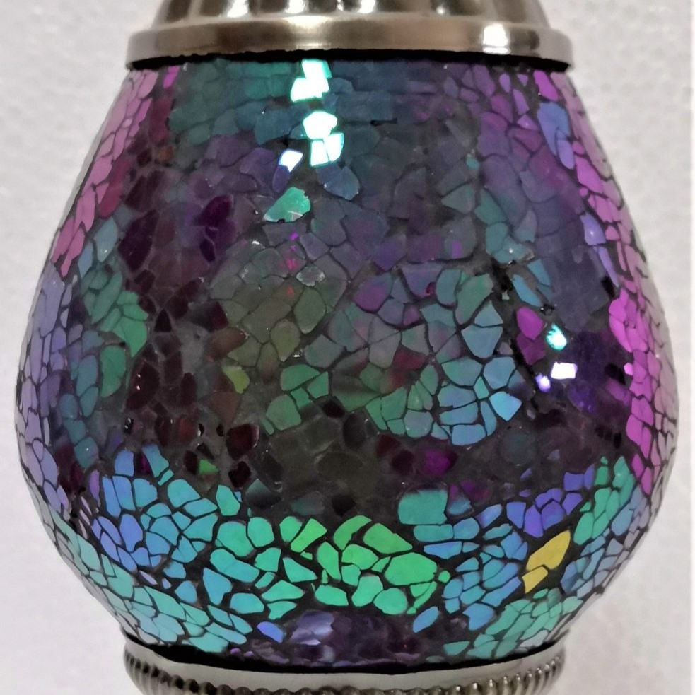 Turkish Oval Mosaic Lamp TL69
