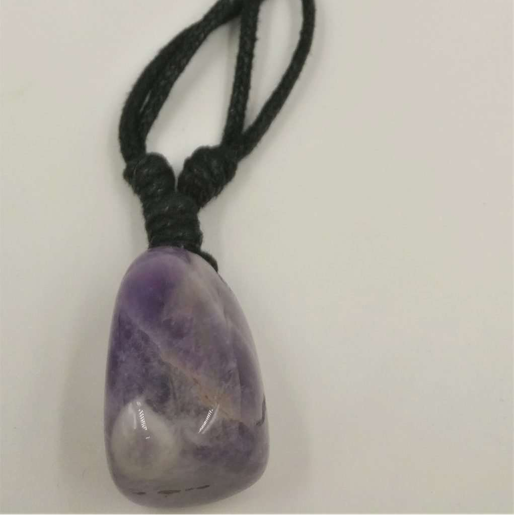 Tumblestone Pendant Amethyst