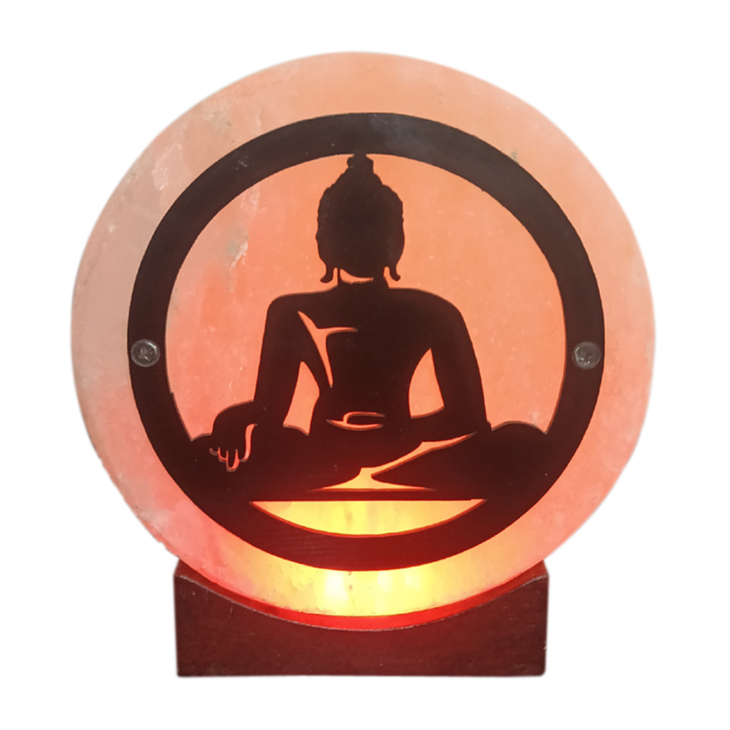 Meditating Buddha USB Salt Lamp