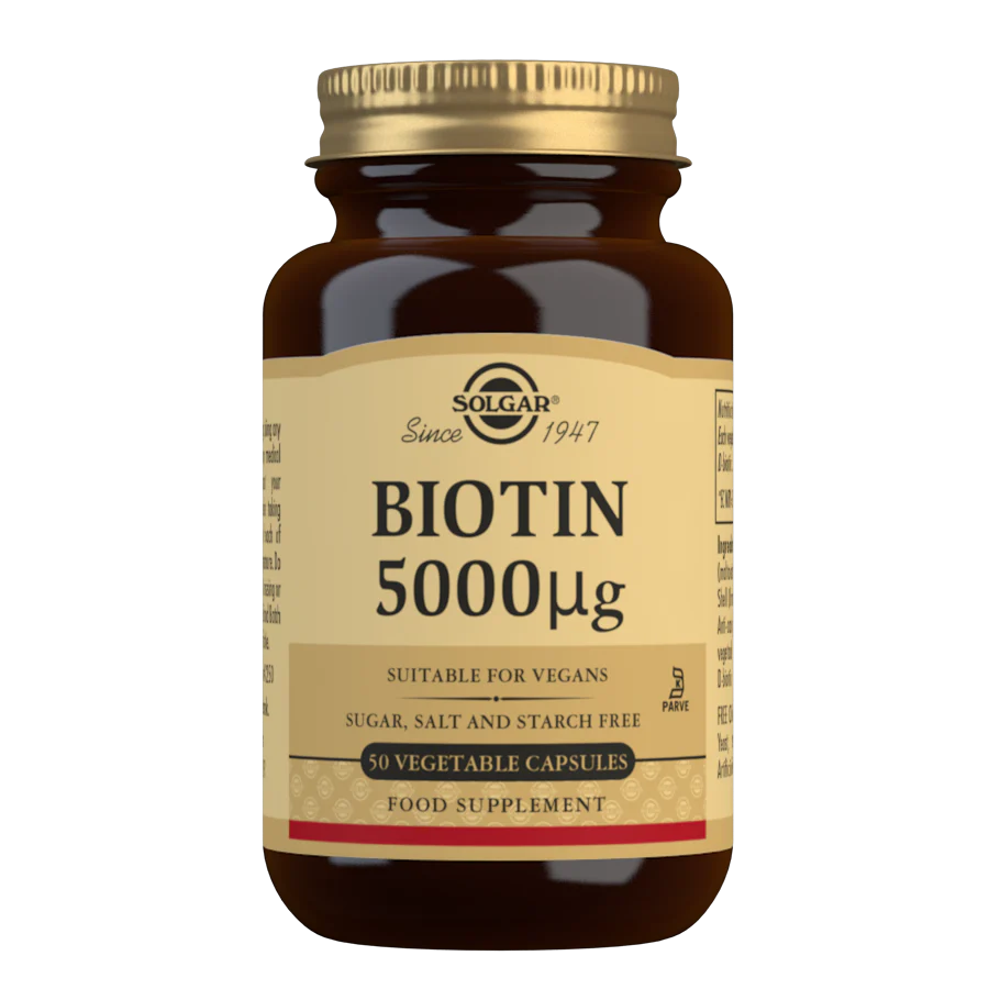 Solgar Biotin 5000 MCG 50 Vege Caps