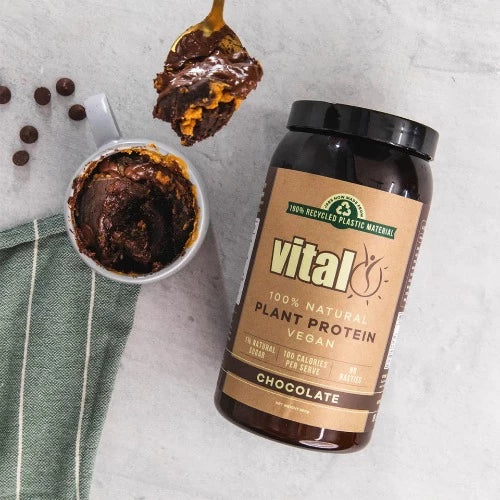 Vital Protein Chocolate 500g 1st Stop, Marshall's Health Shop!  If you’re looking for a protein supplement to help your body function at its best, you can rely on Vital Protein Powder. It contains over 18 amino acids, matching the profile of whey proteins which is unique for a vegetable protein. The protein is extracted from the highest quality European golden peas. This complete protein digests easily without causing bloating.