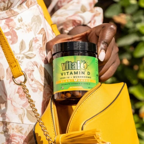 Vital Vitamin D 60 VegeCaps 1st Stop, Marshall's Health Shop! PROMOTES VITAMIN D LEVELS IN THE BODY Vital Vitamin D supports vitamin D levels in the body & supports a healthy immune system function, naturally.