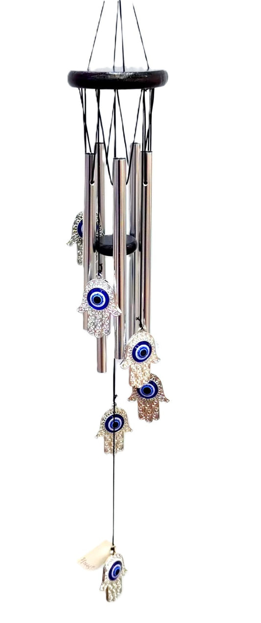 Windchime Hamsa Evil Eye