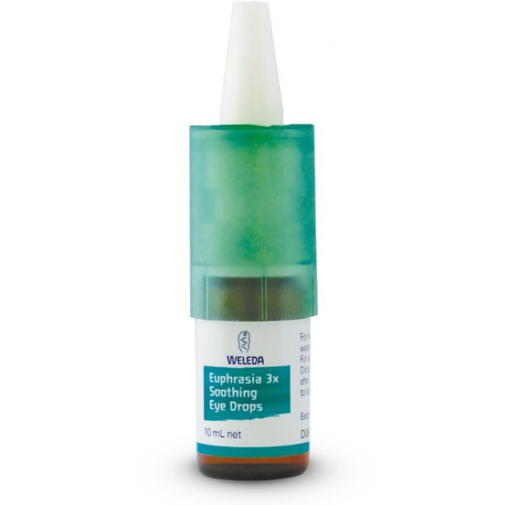 Weleda Euphrasia 3x Soothing Eye Drops 10ml 1st Stop, Marshall's Health Shop! Soothes irritated eyes To soothe and relieve eyes that are sore, red, irritated or watery during times of eyestrain, hayfever, allergies and colds.