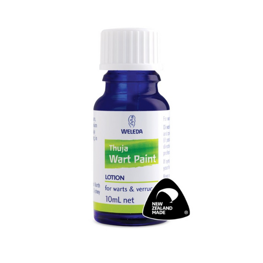 Weleda Thuja Wart Paint 10ml 1st Stop, Marshall's Health Shop!  Natural lotion to help remove warts and verrucae from the skin.
