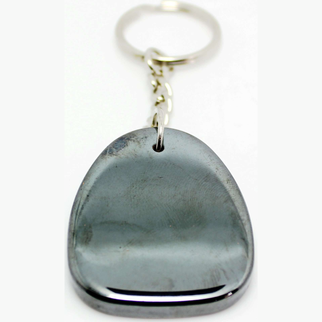 Zodiac Keyring Hematite Hematite – Aquarius: Self-esteem and will power. Protects the aura from negative energy. Self-esteem- Confidence, grounding and divination. SKU: ZKHEM