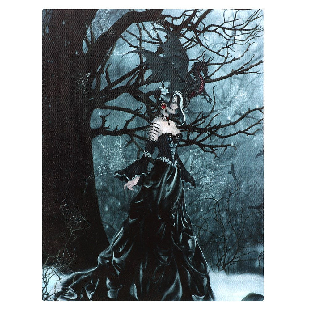 Small Queen Of The Shadows Canvas