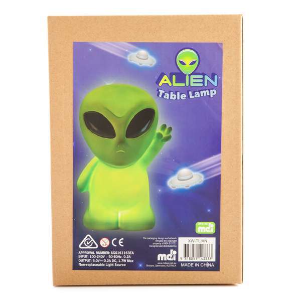 Alien Table Lamp - MarshallsHealthShop