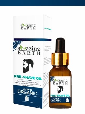Amazing Earth Pre - Shave Oil 30ml - MarshallsHealthShop