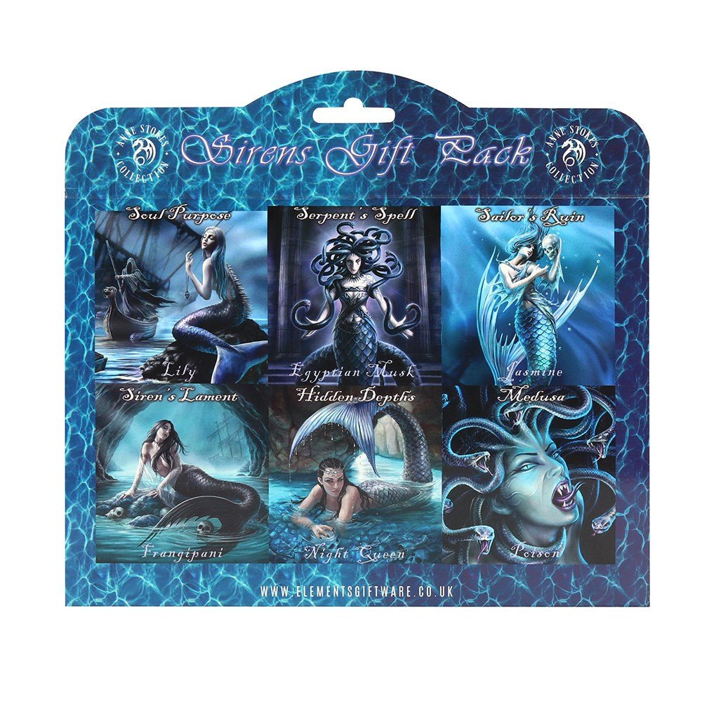 Anne Stokes Sirens Incense Gift Pack 20gm - MarshallsHealthShop