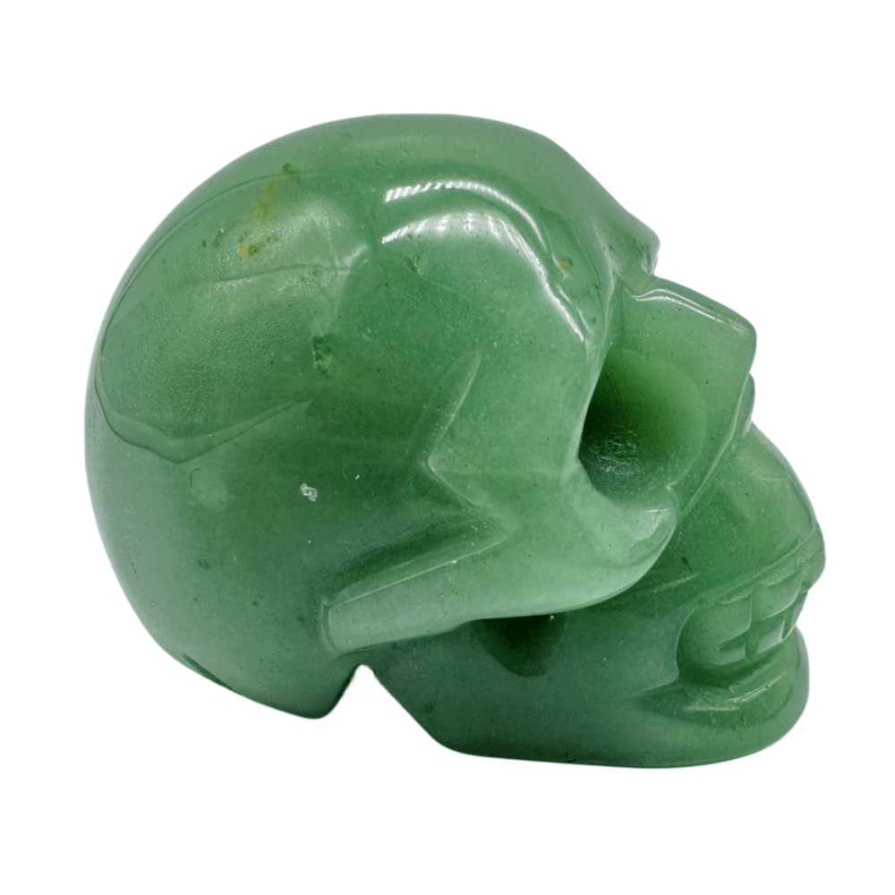 Aventurine Skull - 1st Stop Marshall's Health Shop, Gift Shop! - Heath and Natural Therapy New Brighton Christchurch - Naturopath