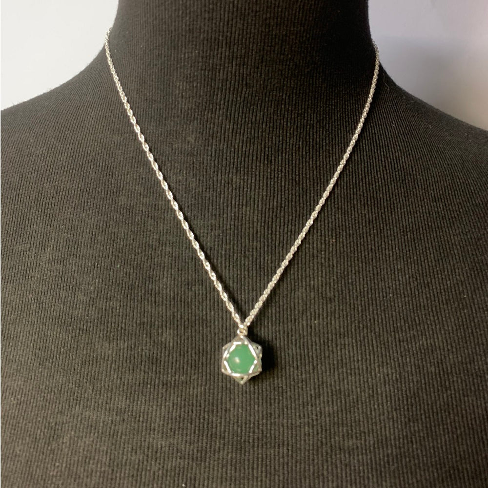 Aventurine Star Pendant Good Luck - MarshallsHealthShop