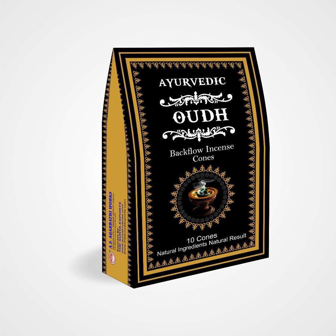 Ayurvedic Backflow Cones Oudh - MarshallsHealthShop