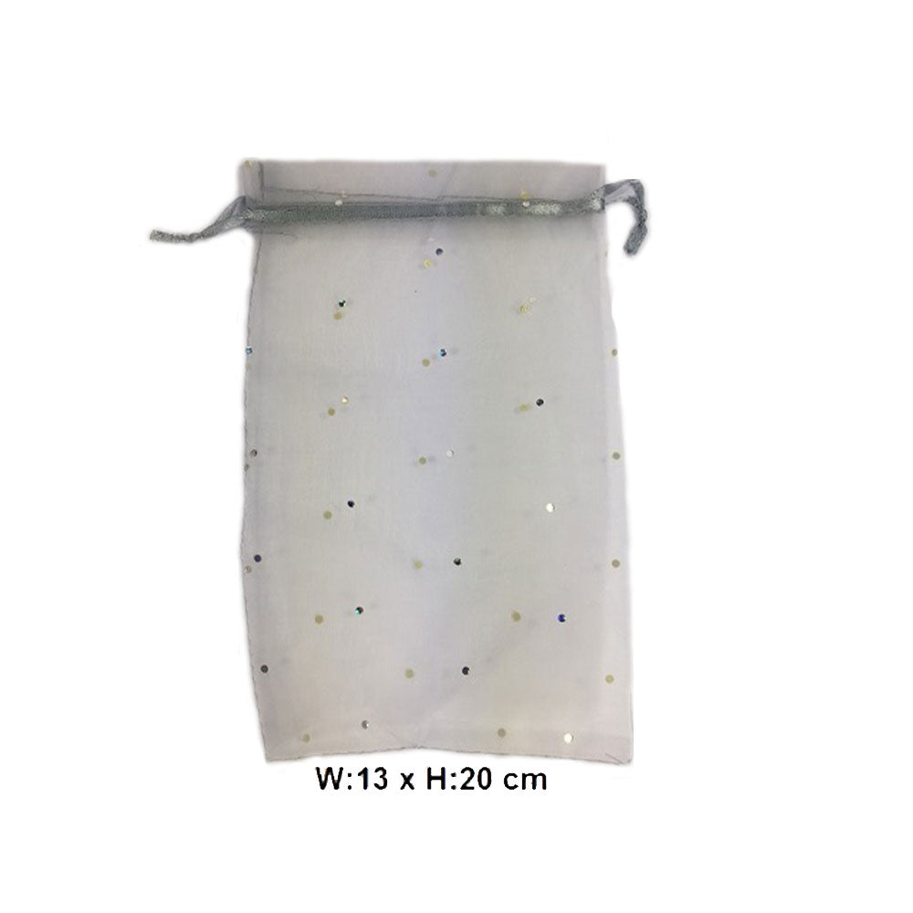 Organza Bag Silver