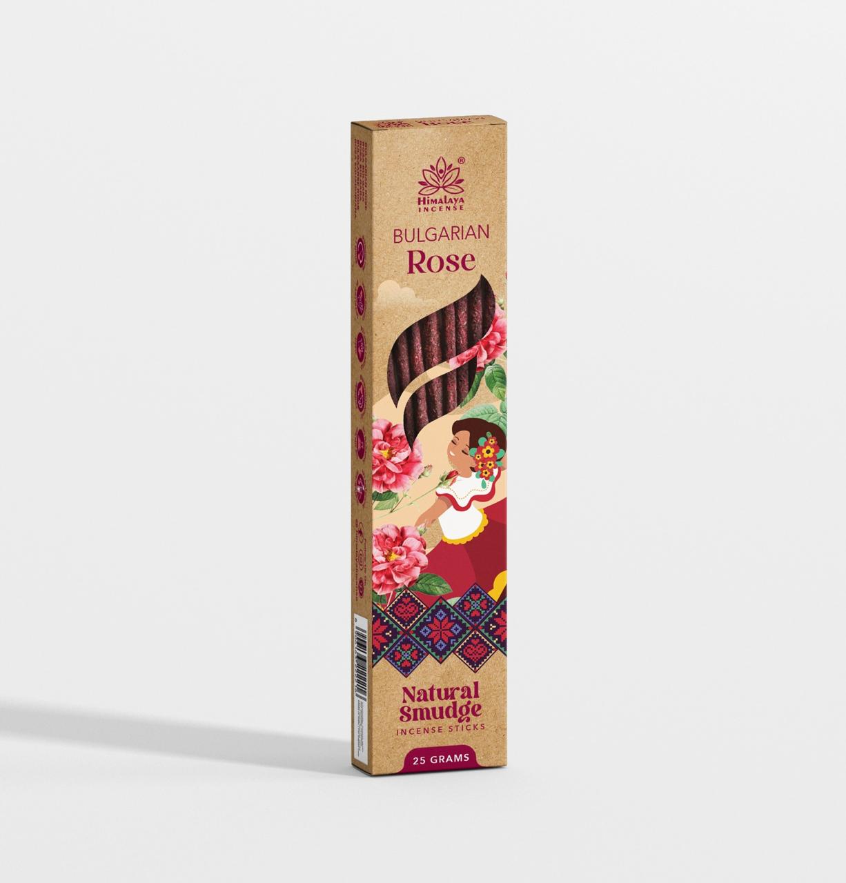 Himalaya Smudge Incense 25g Bulgarian Rose