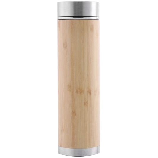 Bamboo Bottle With Tea Strainer