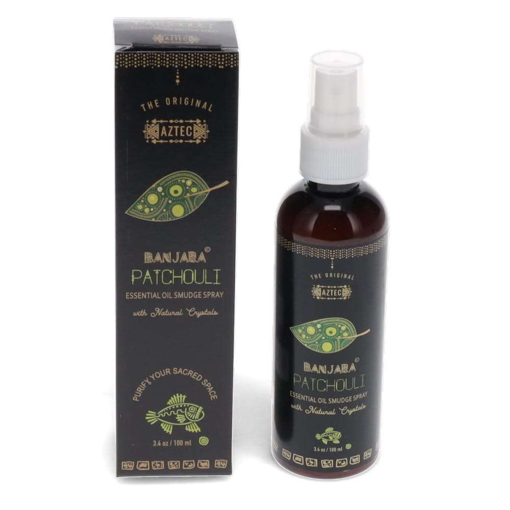 Banjara Smudge Spray Patchouli 100ml - MarshallsHealthShop