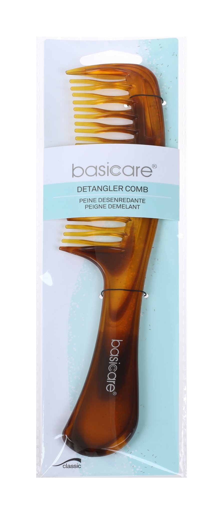 Basicare Hair Comb - Detangler Comb 22cm - MarshallsHealthShop