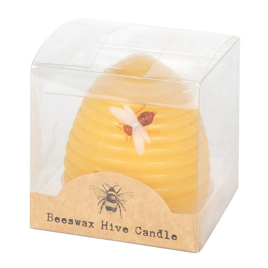 Beeswax Hive Shaped Candle - MarshallsHealthShop