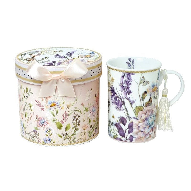 Bell Flowers T Time Mug With Gift Box - MarshallsHealthShop