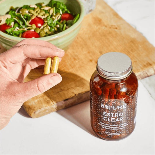 BePure EstroClear Caps 60s SBPEC3 - 1st Stop Marshall's Health Shop, Gift Shop! - Heath and Natural Therapy New Brighton Christchurch - Naturopath