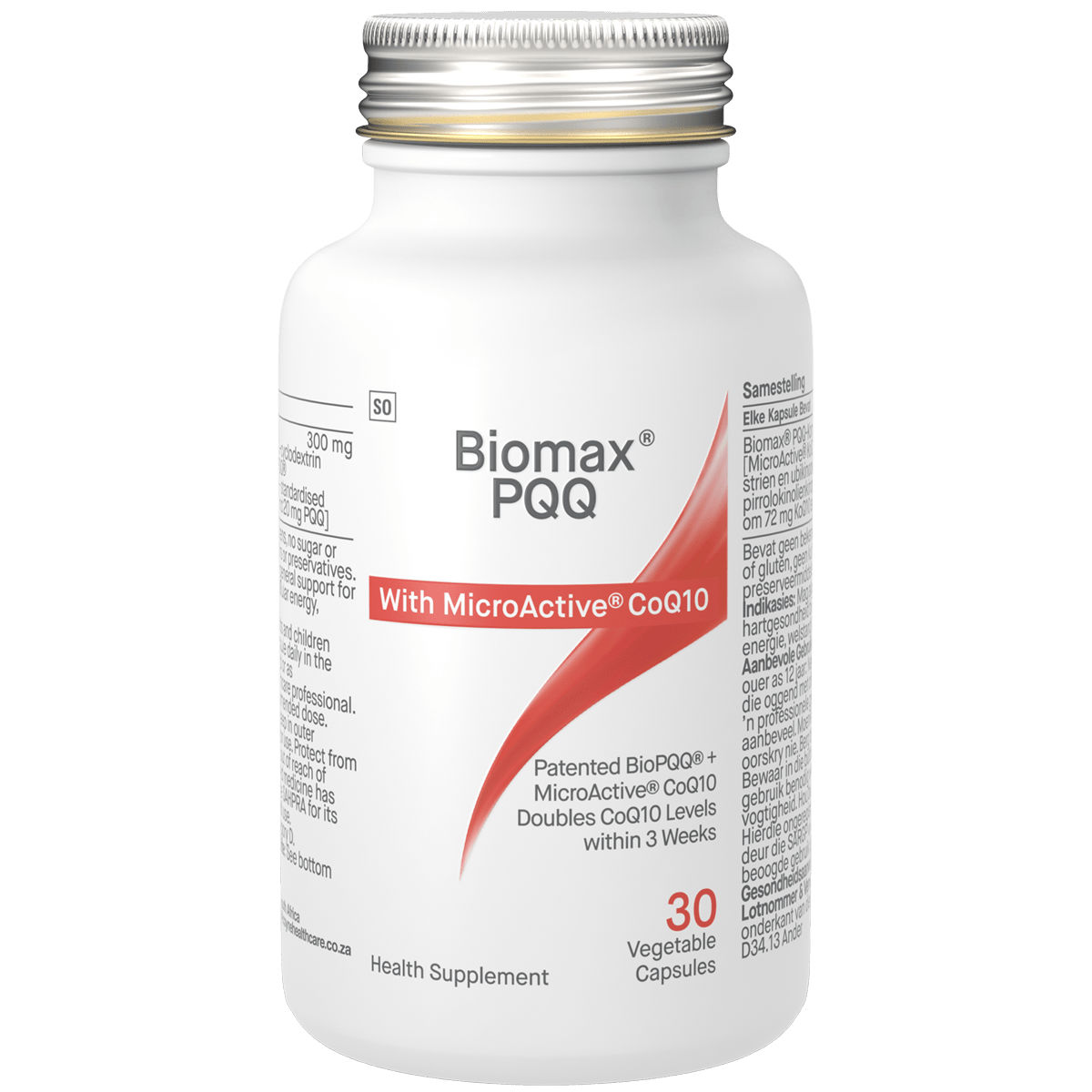 Biomax PQQ with MicroActive CoQ10 300mg 30 VegeCaps - 1st Stop Marshall's Health Shop, Gift Shop! - Heath and Natural Therapy New Brighton Christchurch - Naturopath