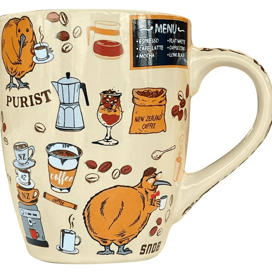 Bistro Mug Coffee Kiwis# - 1st Stop Marshall's Health Shop, Gift Shop! - Heath and Natural Therapy New Brighton Christchurch - Naturopath#