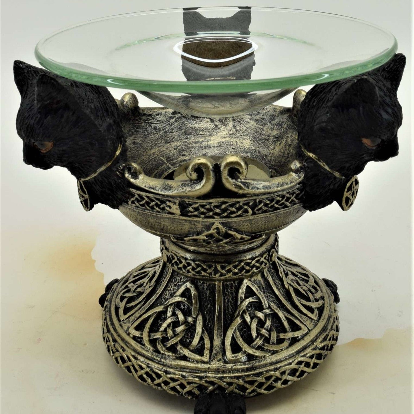 Black Cat Oil Burner - MarshallsHealthShop