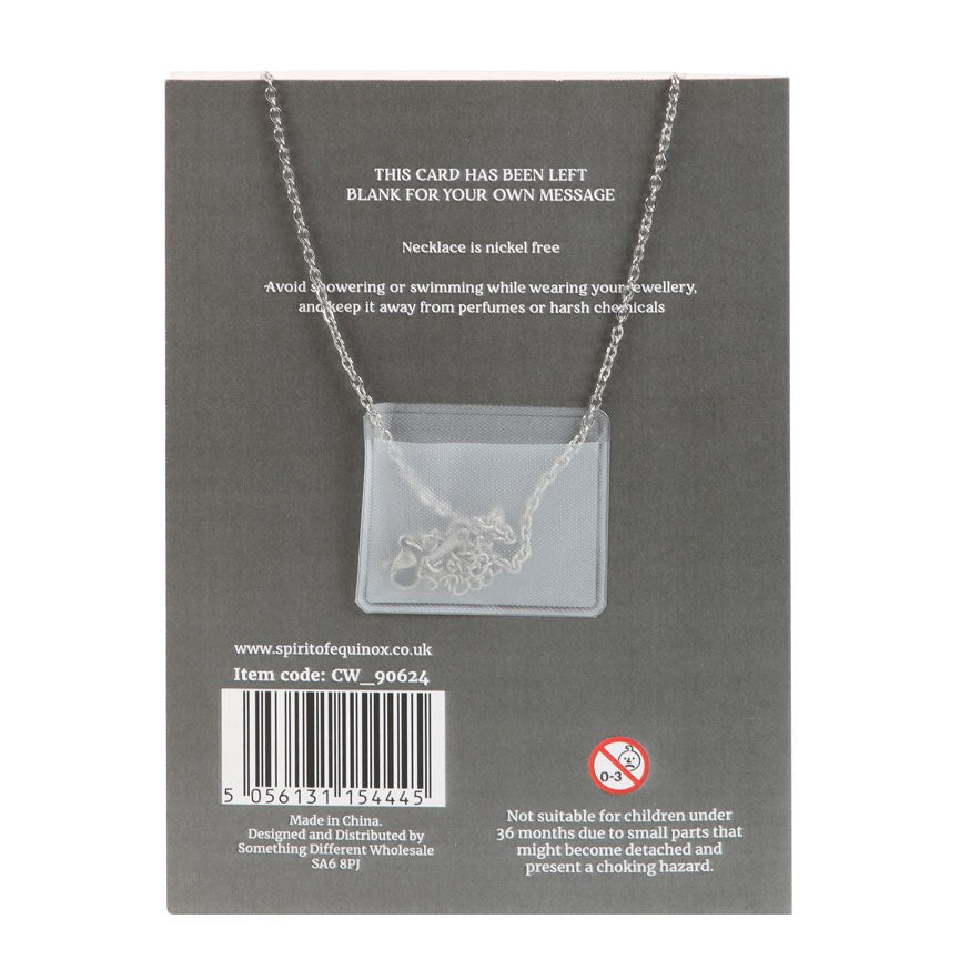 Black Obsidian Crystal Moon Necklace - MarshallsHealthShop