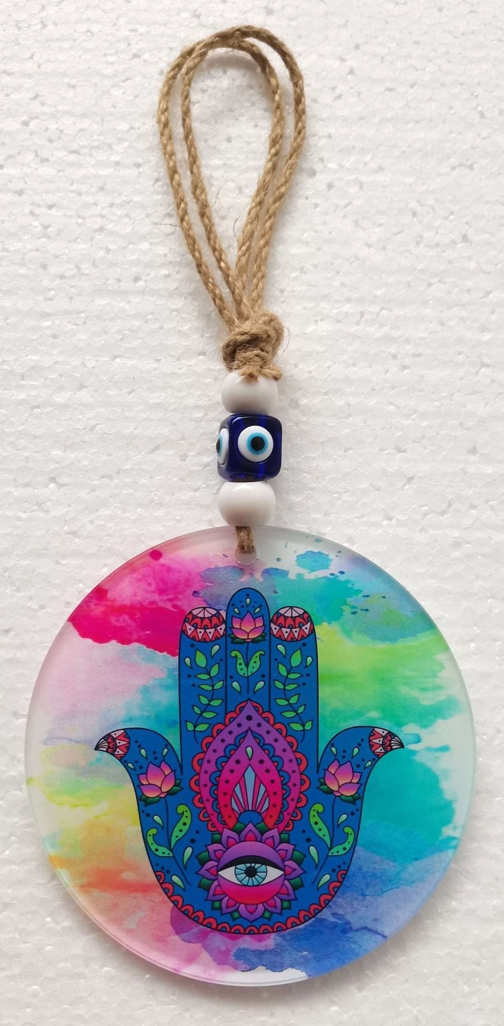 Boho Hamsa Wall Hanging (EWH21) - MarshallsHealthShop