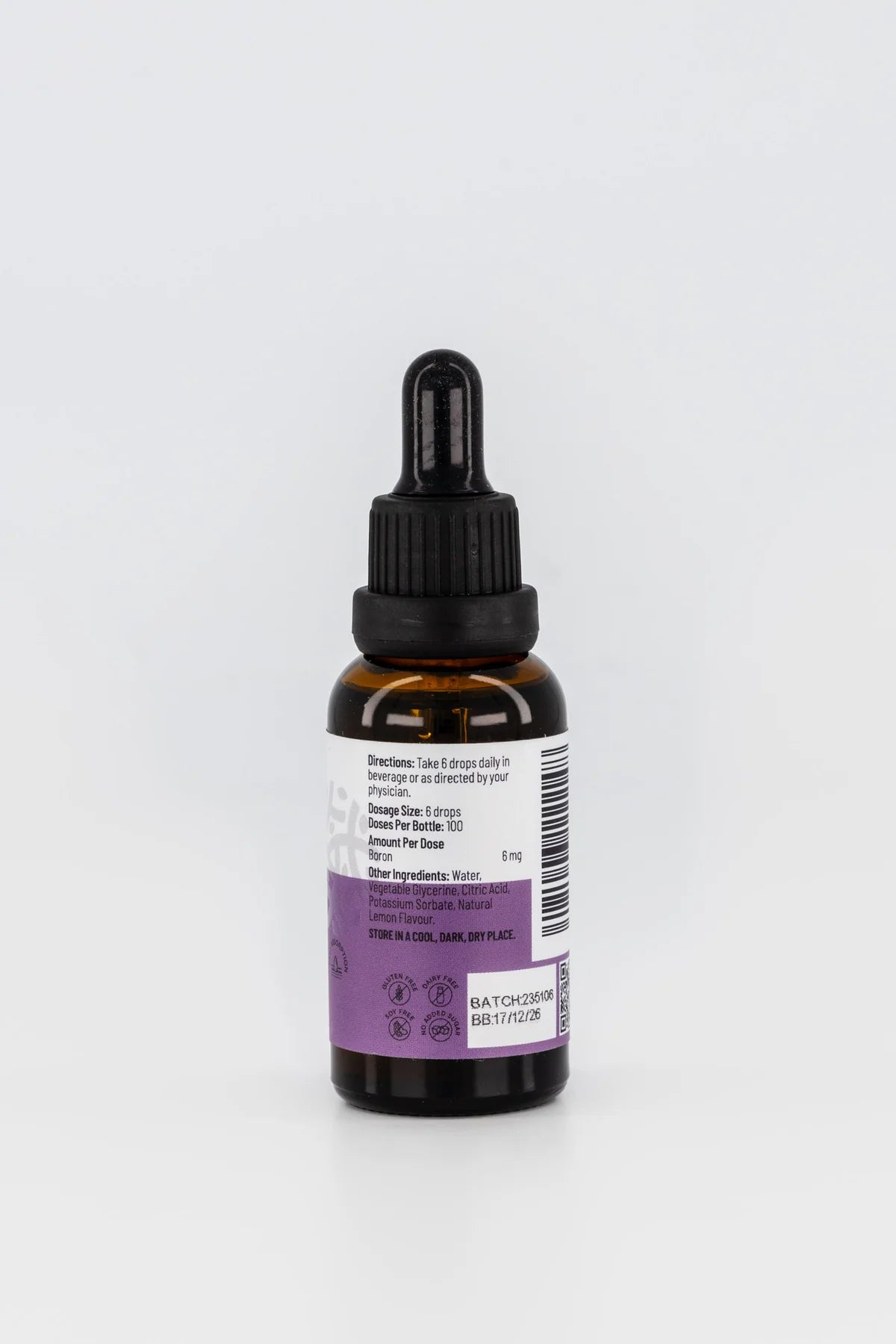 Pure Vitality's Boron Drops 30ml